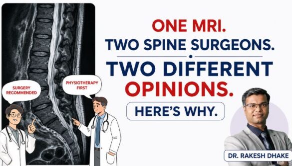 One MRI Two Spine Surgeons Different Opinions