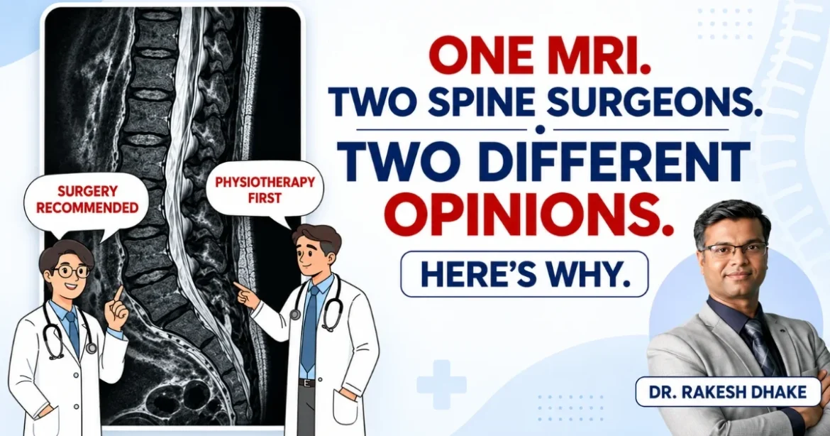 One MRI. Two Spine Surgeons. Two Different Opinions. Here’s Why.