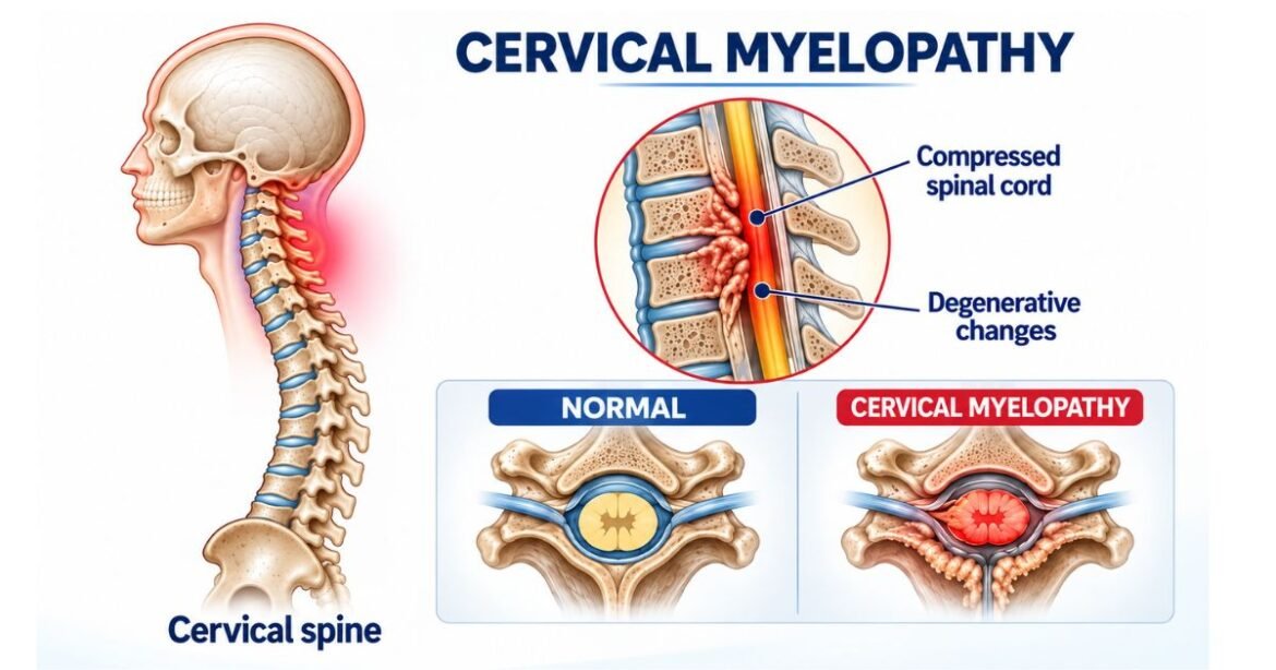 Cervical Myelopathy Symptoms, Causes, Diagnosis & Treatment Options